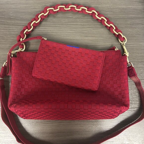 Rothy's Handbags - BUNDLE! Rothy's Daily Crossbody, Wallet Wristlet, & Gold Accented Shoulder Strap